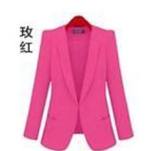 Pink blazer